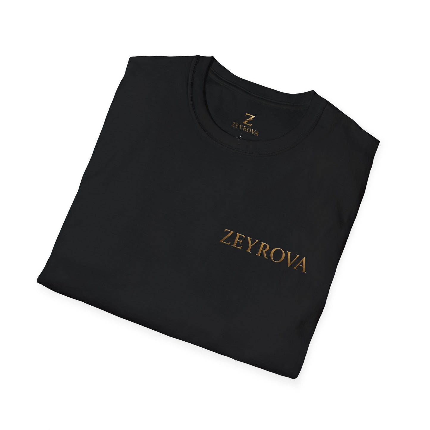 ZEYROVA Signature Tee – Minimal Edition SOFTSTYLE
