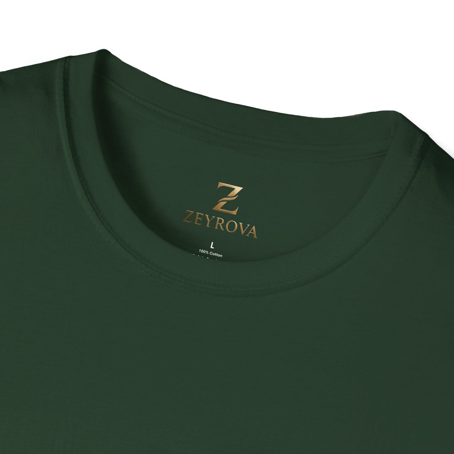 ZEYROVA Signature Tee – Minimal Edition SOFTSTYLE