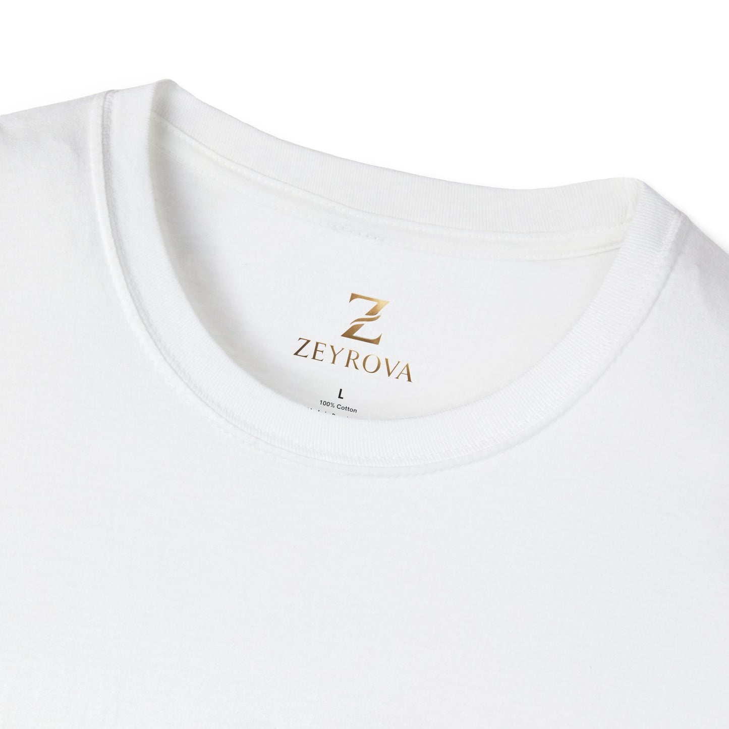 ZEYROVA Signature Tee – Minimal Edition SOFTSTYLE