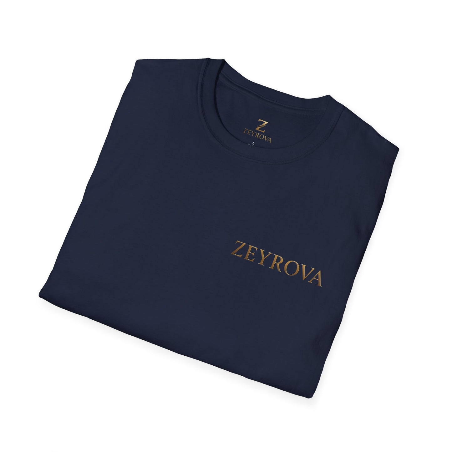 ZEYROVA Signature Tee – Minimal Edition SOFTSTYLE