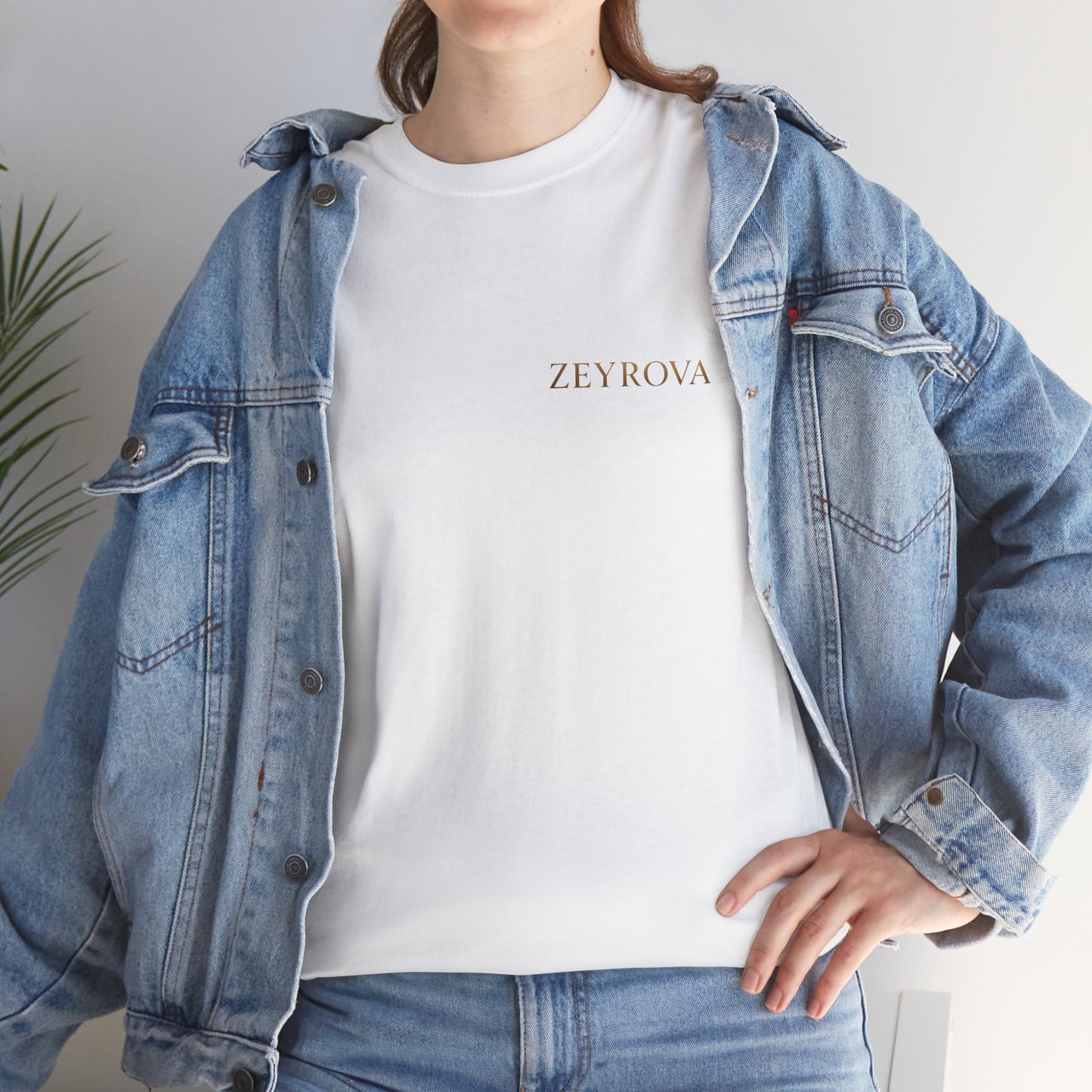 ZEYROVA Classic Tee – Minimal Mark Edition