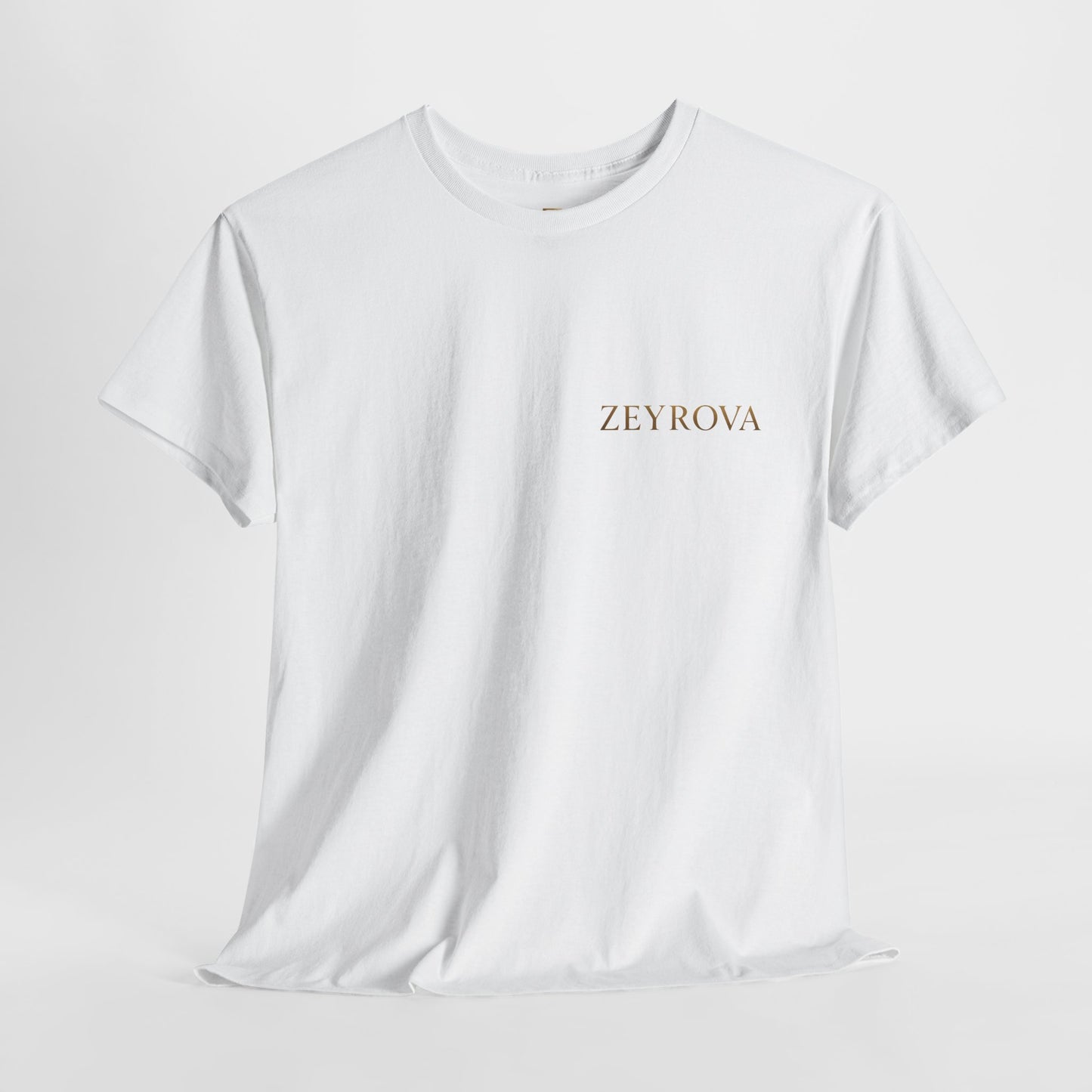ZEYROVA Classic Tee – Minimal Mark Edition
