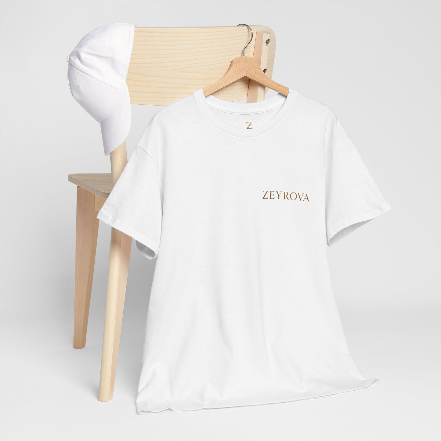 ZEYROVA Classic Tee – Minimal Mark Edition