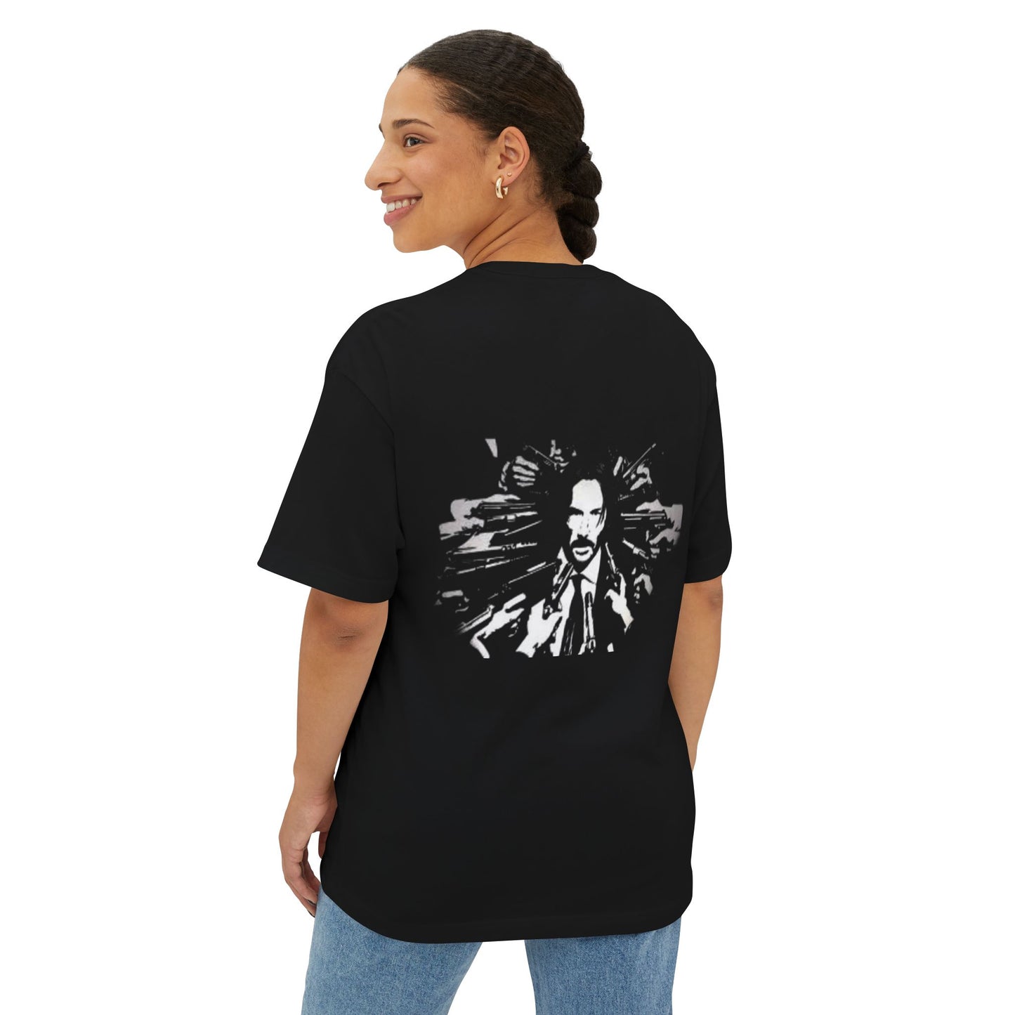 “Baba Yaga Energy” Oversized Tee – ZEYROVA Exclusive