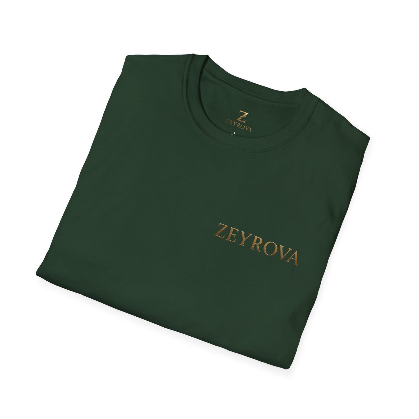 ZEYROVA Signature Tee – Minimal Edition SOFTSTYLE