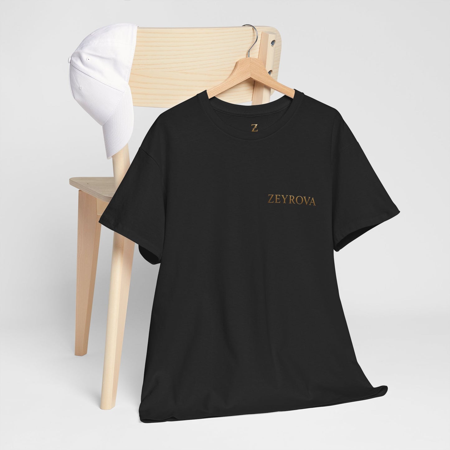 ZEYROVA Classic Tee – Minimal Mark Edition