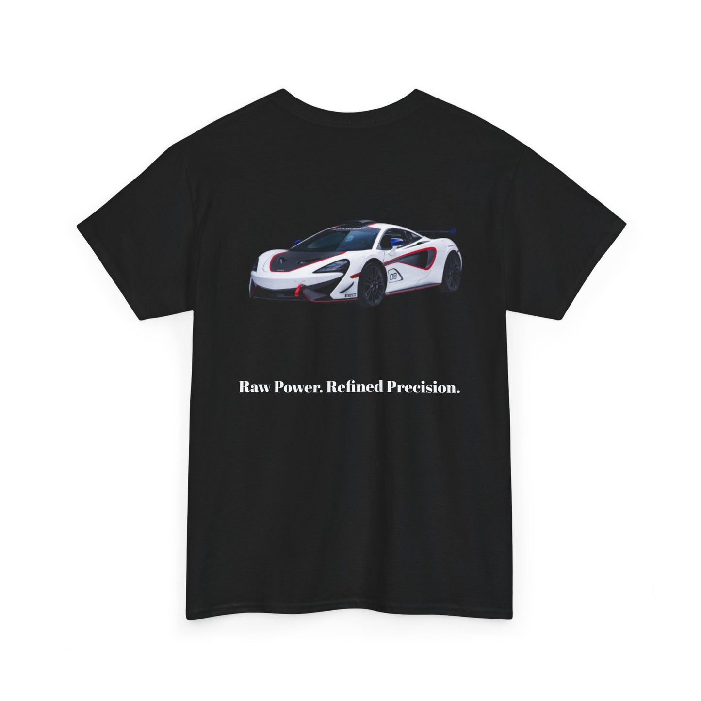 McLaren Inspired Unisex Heavy Cotton Tee - Raw Power & Refined Precision