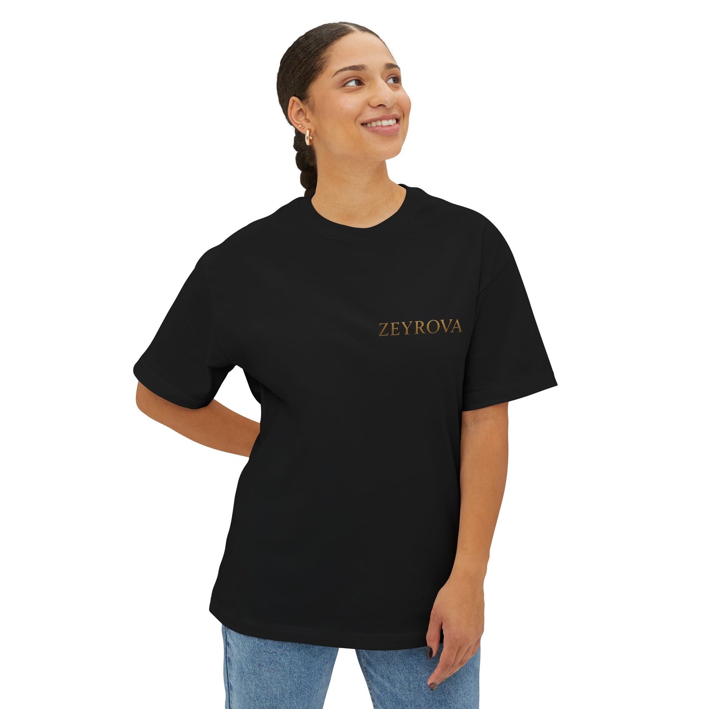 “Baba Yaga Energy” Oversized Tee – ZEYROVA Exclusive