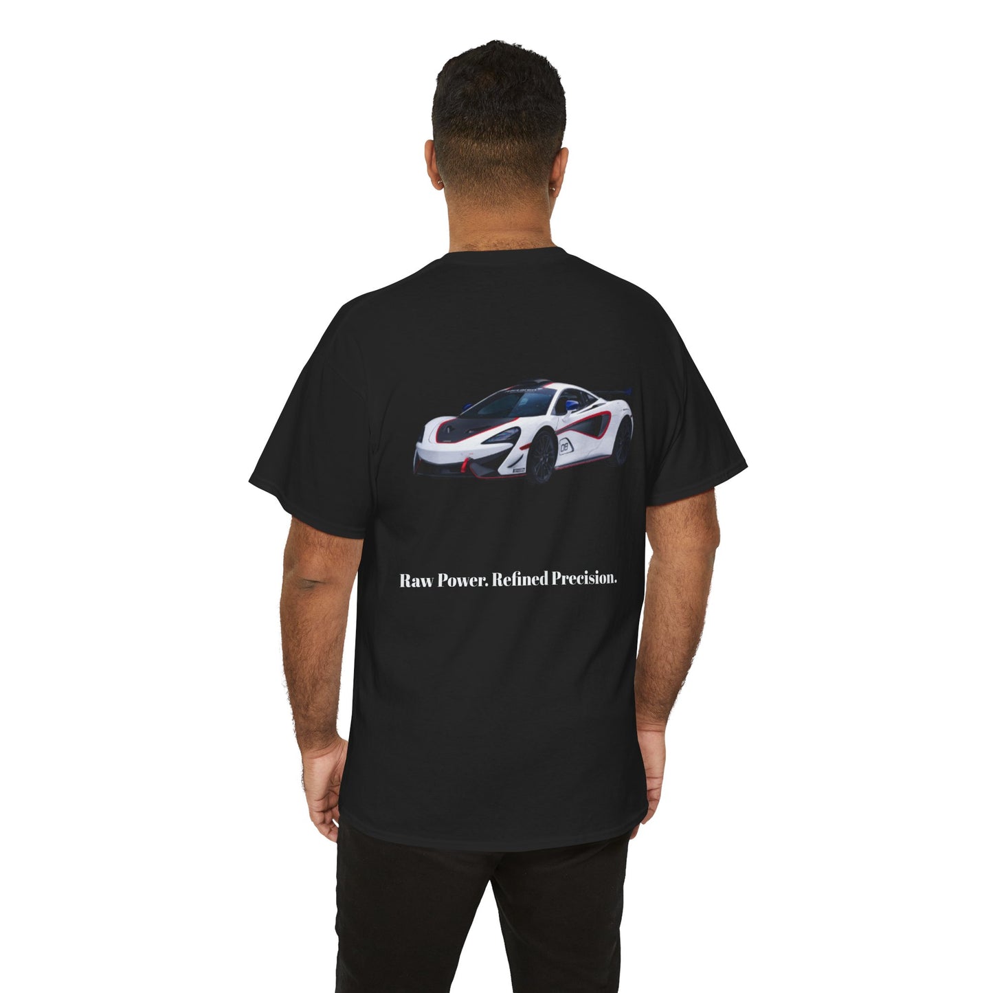 McLaren Inspired Unisex Heavy Cotton Tee - Raw Power & Refined Precision